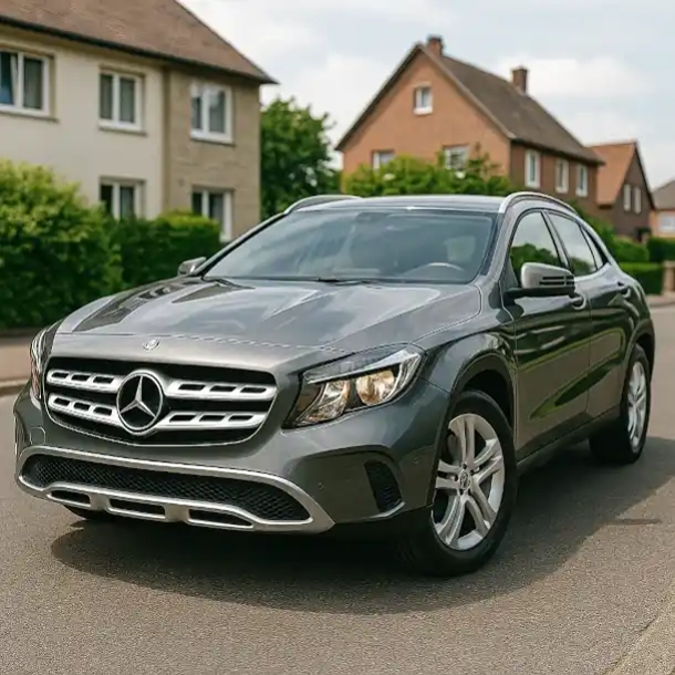 Ein gut erhaltenes Mittelklasse-Auto, das für den Autoankauf in Vechta bereitsteht.